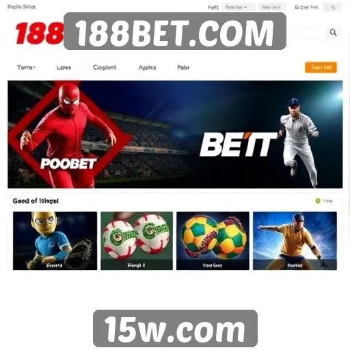 Jogos e apostas disponíveis no 188BET.COM